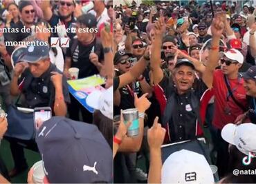 VIDEO: Vendedor de paletas en el Gran Premio de México se viraliza por tremendo baile