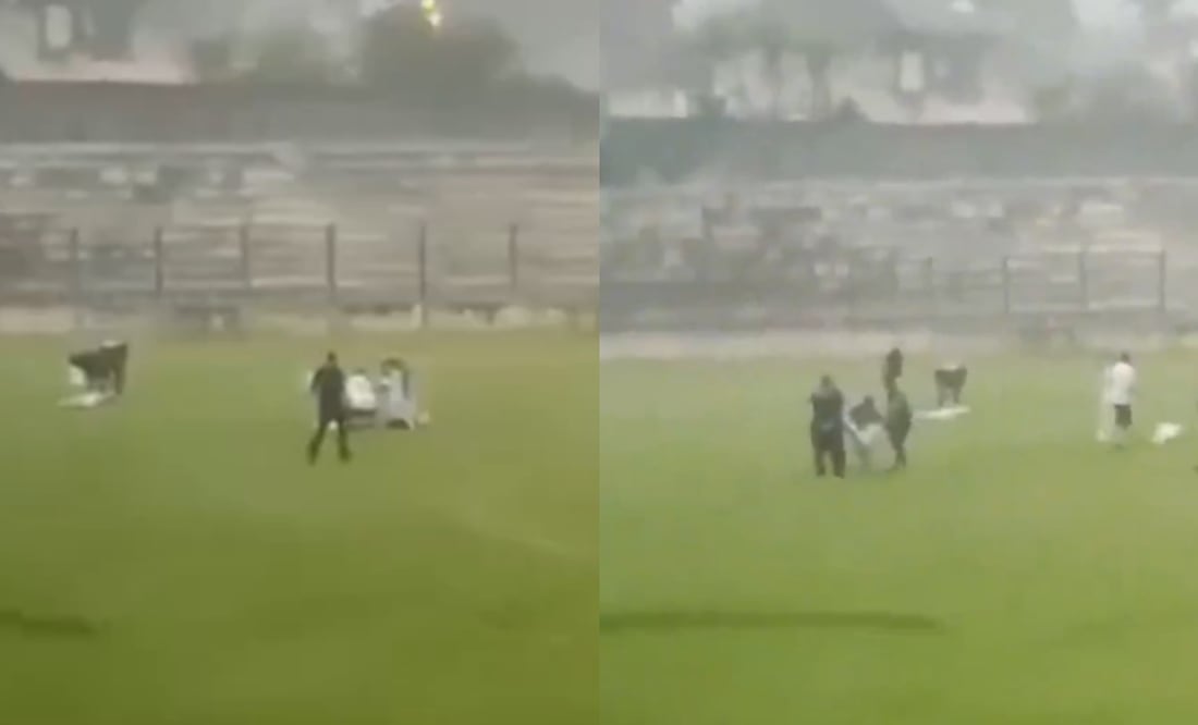 Futbolista muere tras caerle rayo cuando jugaba un partido amateur