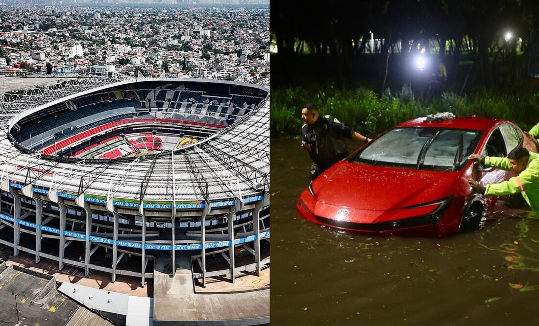 A menos de un año del Mundial 2026, la Ciudad de México ha sufrido estragos en las últimas semanas con las fuertes lluvias | FOTO: Especial