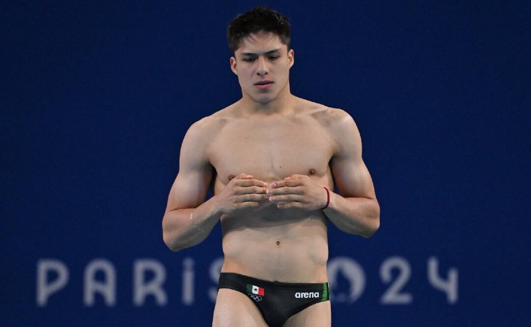 Osmar Olvera va por otra medalla, ahora en el trampolín 3 metros individual. Foto: @COM_Mexico