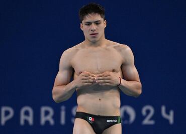 Osmar Olvera avanza a la Final y buscará ganar medalla en el trampolín 3 metros individual