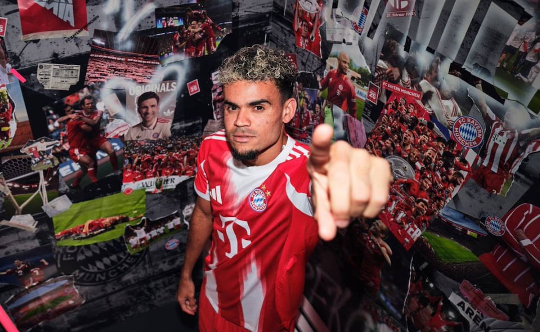 Bayern Múnich anunció a Luis Díaz como su nuevo fichaje. Foto: Especial