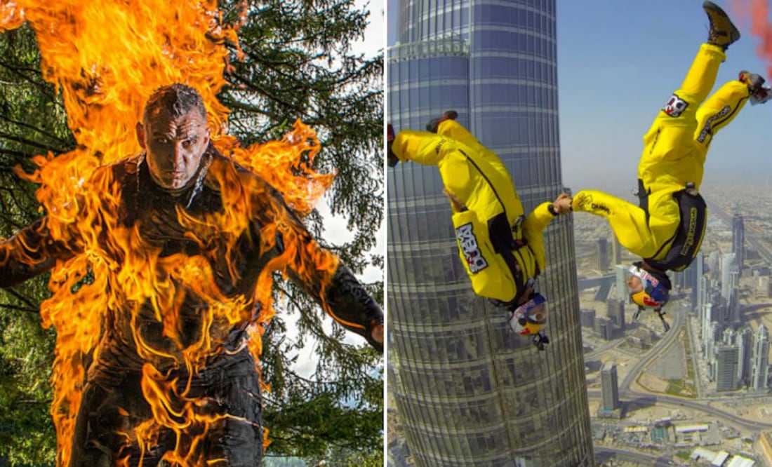 Foto: Youtube Guinness World Records/Skydive Dubai