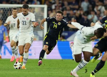 Suiza se acerca a los Octavos de Final de la Eurocopa, tras empatar con Escocia