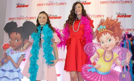 Mía y Nina Rubín prestan sus voces para la serie “Fancy Nancy Clancy”