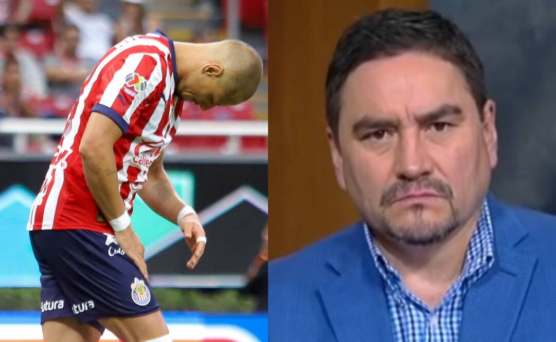 Jorge Pietrasanta reventó al Chicharito Hernández por no jugar un solo minuto de la Leagues Cup con Chivas. Foto: Especial