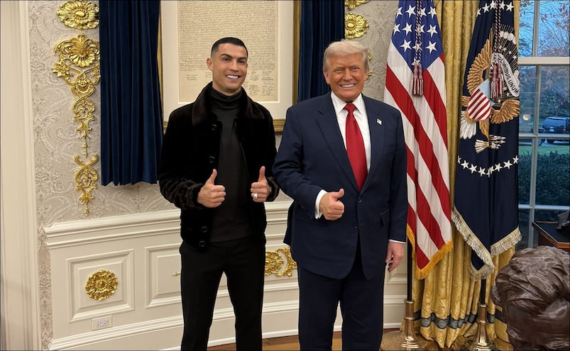 Cristiano Ronaldo es elogiado por Donald Trump: "Eres el mejor de todos los tiempos"