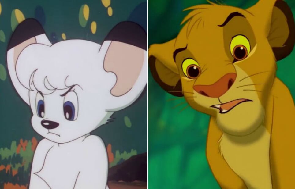 “El Rey León”… ¿un descarado plagio de la caricatura “Kimba, el León Blanco”?