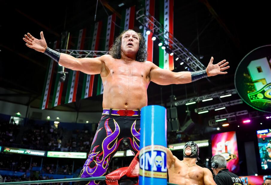 Euforia dijo llamarse José Leobardo Moreno León. FOTO: @CMLL_OFICIAL