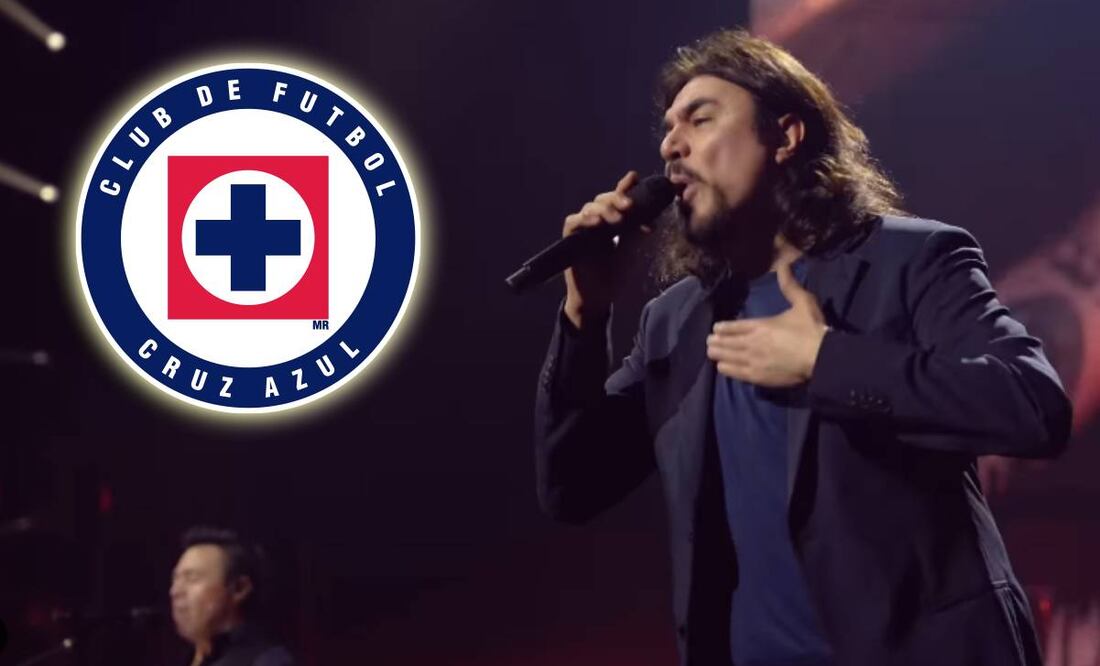 Adolfo Ángel, de Los Temerarios, mandó un mensaje de apoyo a Cruz Azul tras la derrota ante Xolos. FOTO: Captura