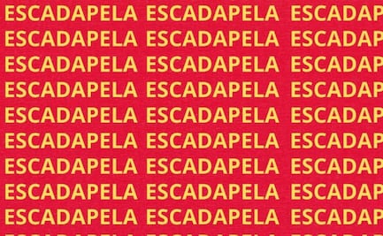 Solo una mente entrenada puede encontrar la palabra ESCARAPELA en solo 5 segundos