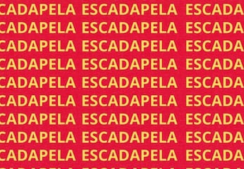 Solo una mente entrenada puede encontrar la palabra ESCARAPELA en solo 5 segundos