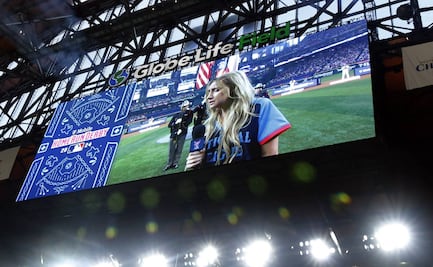 Ingrid Andress se disculpa por cantar el himno de los Estados Unidos borracha