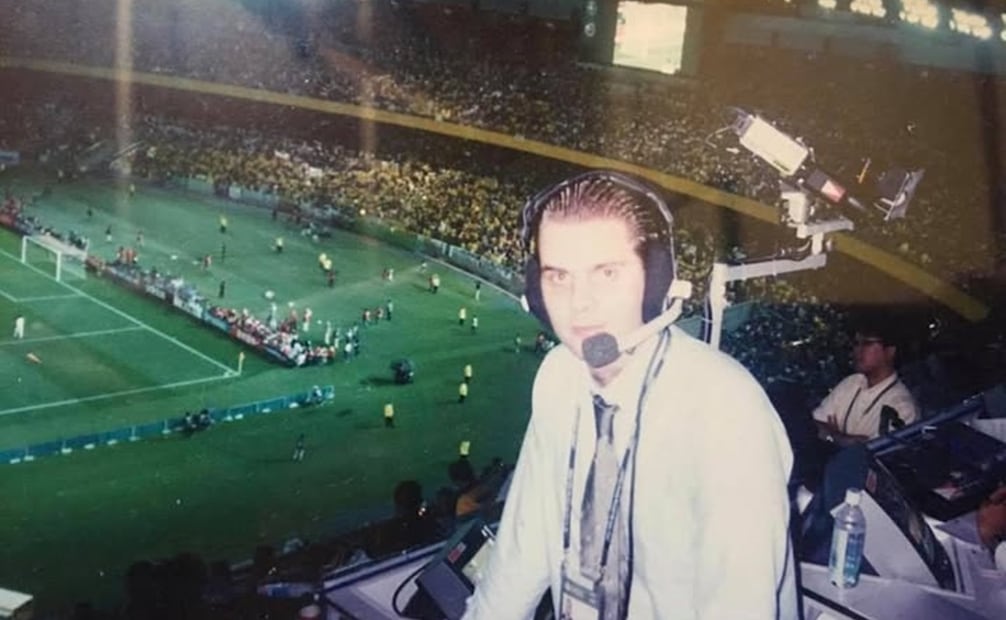 Christian Martinoli en el 2002 - Foto: Facebook oficial de Christian Martinoli