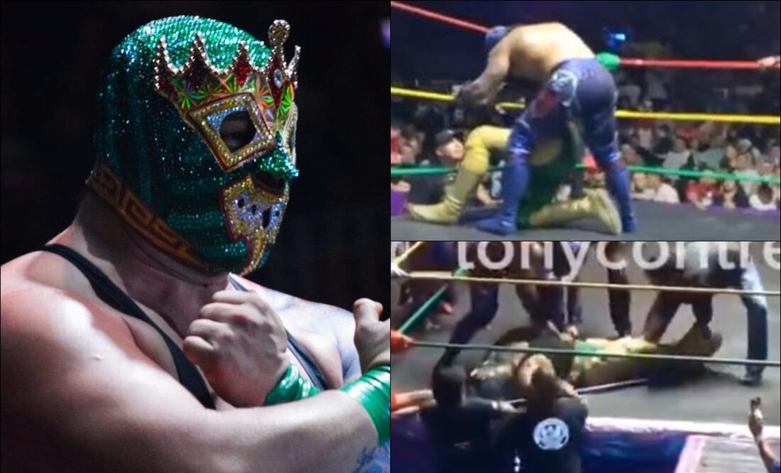 Rey Espectro se desvaneció en la Arena Neza. FOTOS: Especiales