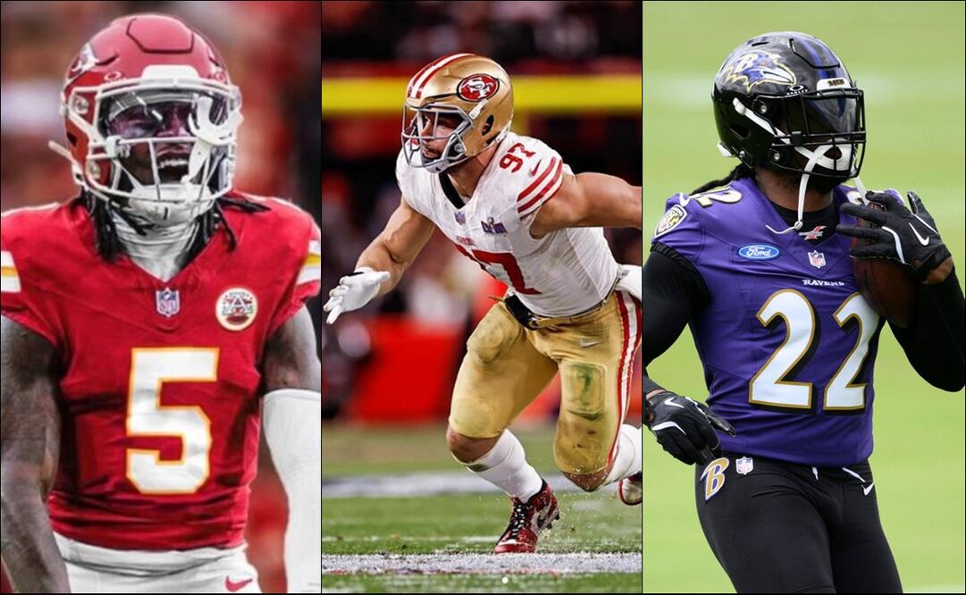 ¿Qué jugadores a seguir en la temporada 2024 de la NFL?. FOTO: Especial