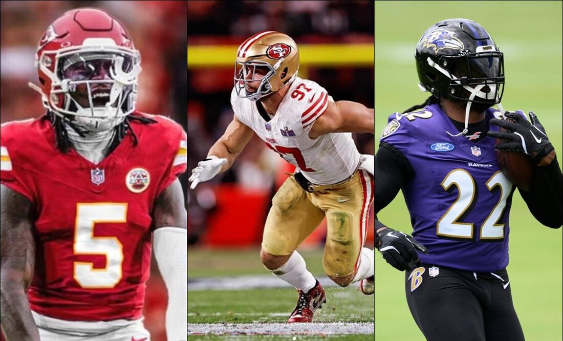 ¿Qué jugadores a seguir en la temporada 2024 de la NFL?. FOTO: Especial