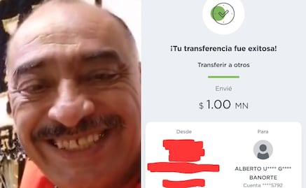 Don Beto recibe transferencias con mensajes de insultos