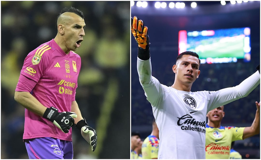 Nahuel Guzmán y Luis Malagón en la Final América-Tigres / FOTOS: Imago7