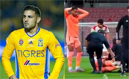 Andy Delort y sus primeras palabras tras desplomarse en pleno partido en Qatar