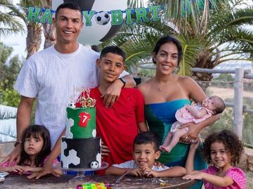 Así es como se divierten en casa los hijos de Cristiano Ronaldo y Georgina Rodríguez