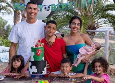 Así es como se divierten en casa los hijos de Cristiano Ronaldo y Georgina Rodríguez