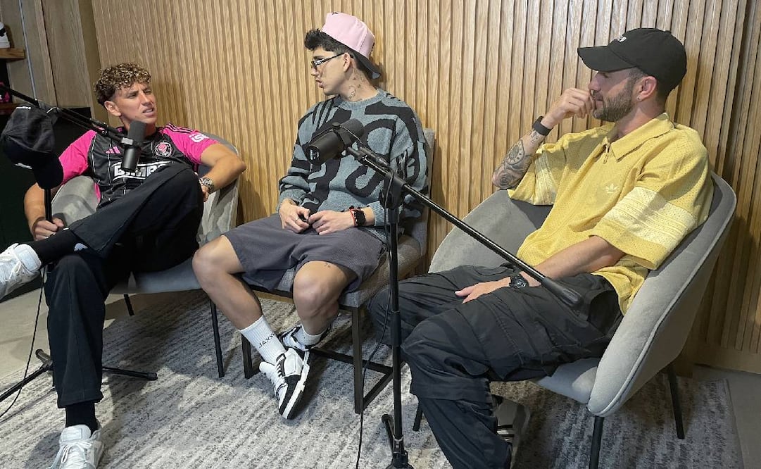 Miguel Layún, Kevin Álvarez e Igor Lichnovsky regresaron a hacer su podcast de la ‘Triiisecta’. Foto: @TRIIISECTA