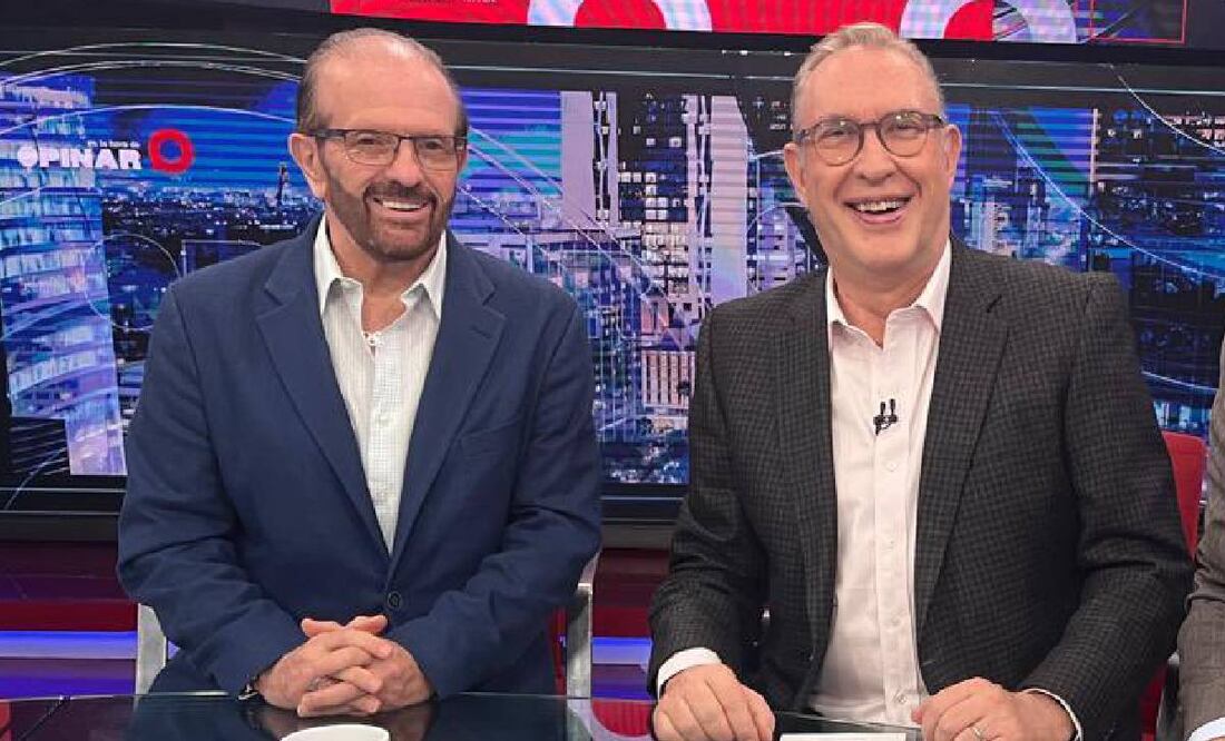 Fernando Schwartz estuvo junto a Francisco Javier González en un programa de Televisa. Foto: @fersch_4