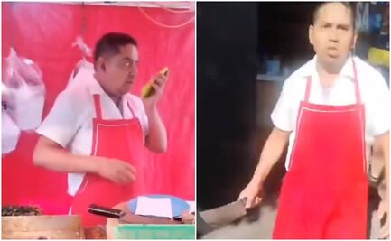 Taquero sicario y secuestrador amenazó a cliente con machete en mano