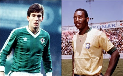 El récord de Pelé en la Copa del Mundo que fue superado por un joven futbolista de Irlanda de Norte 