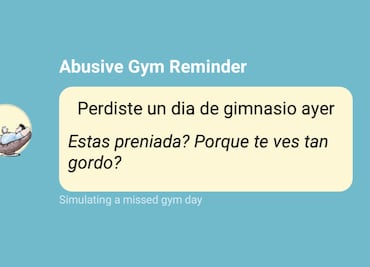 ¿Motivación? Esta aplicación te insultará hasta que vayas al gym