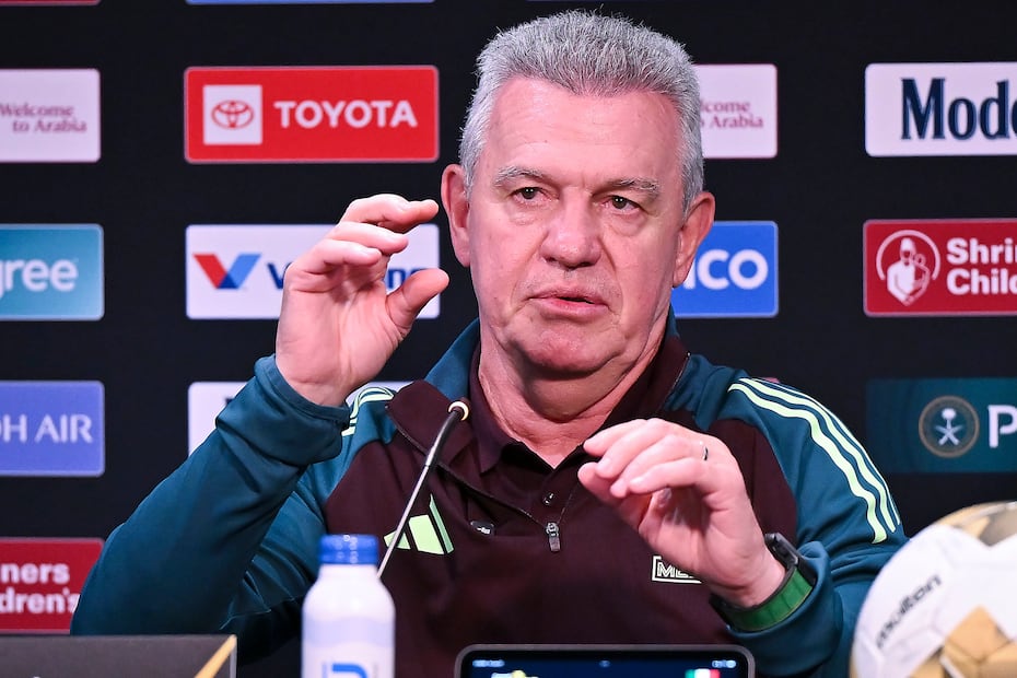 Javier Aguirre en conferencia con la Selección Mexicana, previo a los Cuartos de Final de la Copa Oro - Foto: Imago7