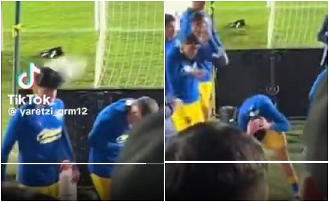 Kevin Álvarez recibió un fuerte balonazo - Especial