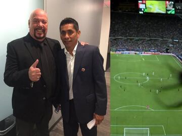 Jorge Campos imitó al Perro Bermúdez en transmisión de TV Azteca cuando araña apareció en las cámaras