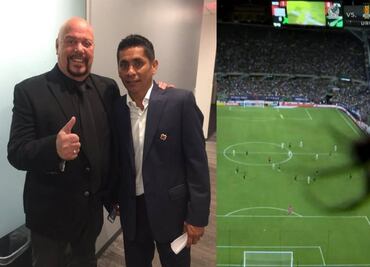 Jorge Campos imitó al Perro Bermúdez en transmisión de TV Azteca cuando araña apareció en las cámaras