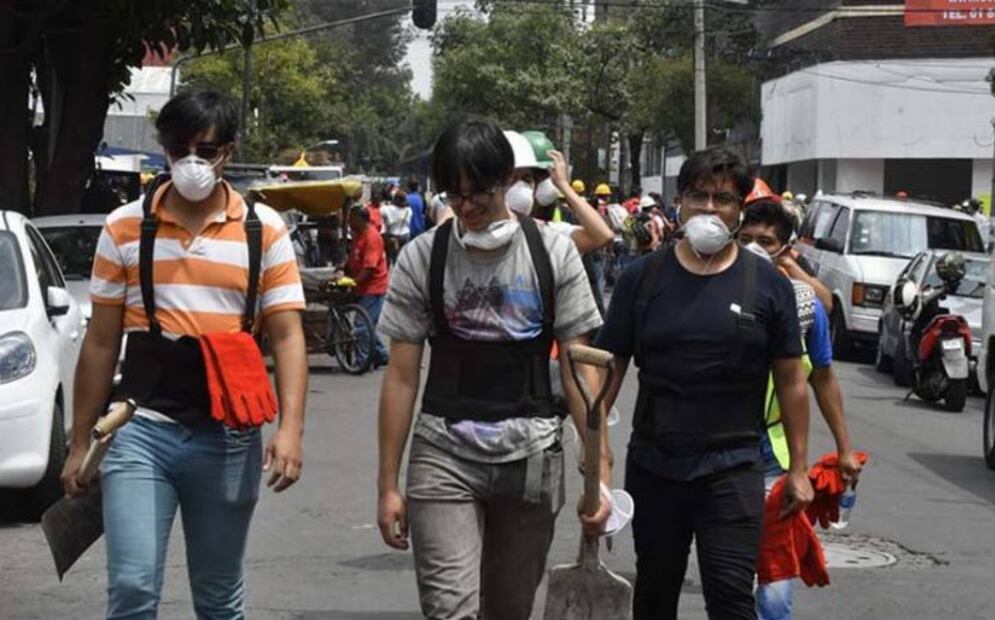 Los “apáticos Millennials” que tomaron a las calles para ayudar 