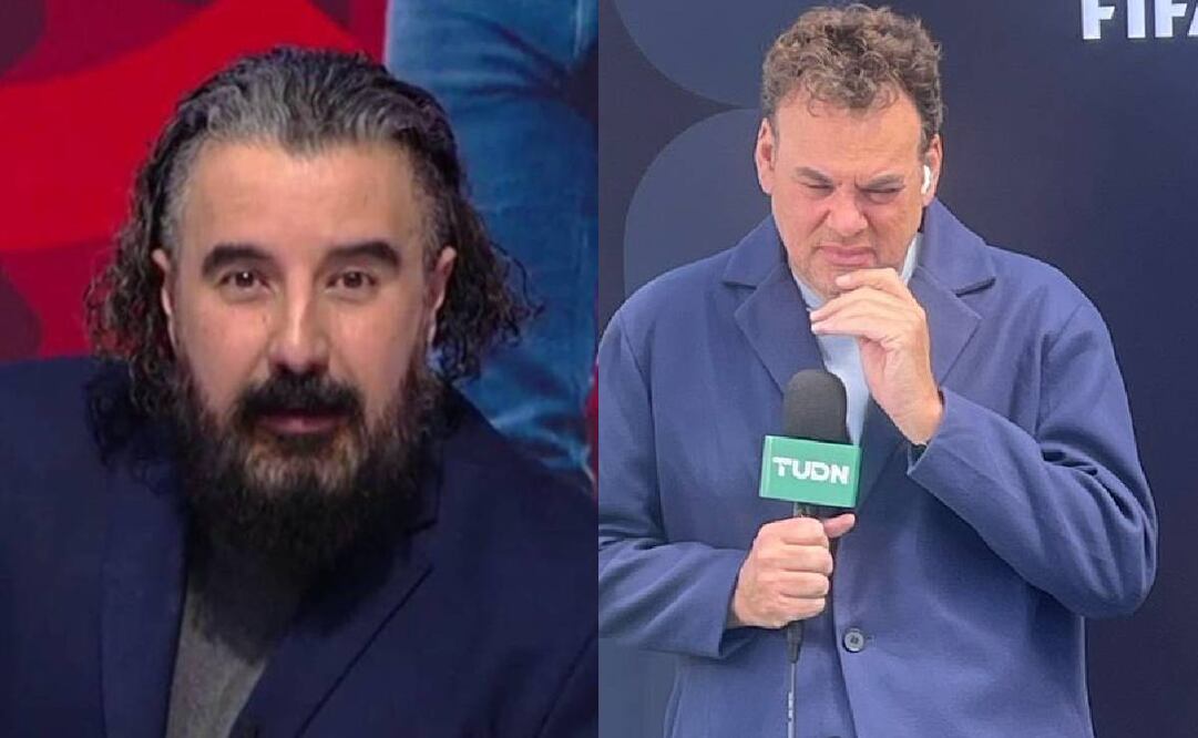 David Faitelson y Álvaro Morales no tienen una buena relación desde que estaban en ESPN. Foto: Especial