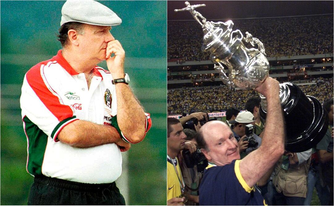 El técnico poblano pasó de dirigir al Tricolor a hacer campeón de Liga al América en el Verano del 2002 | FOTO: Especial
