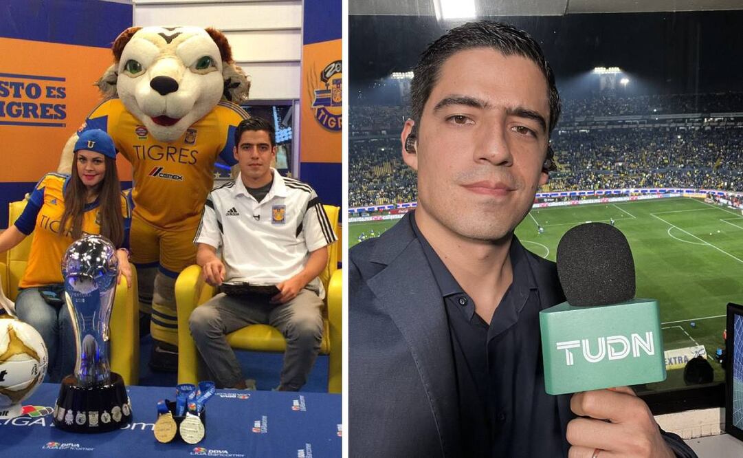 Andrés Vaca era aficionado de Tigres, pero cambió ese fanatismo por el América. Foto: Especial