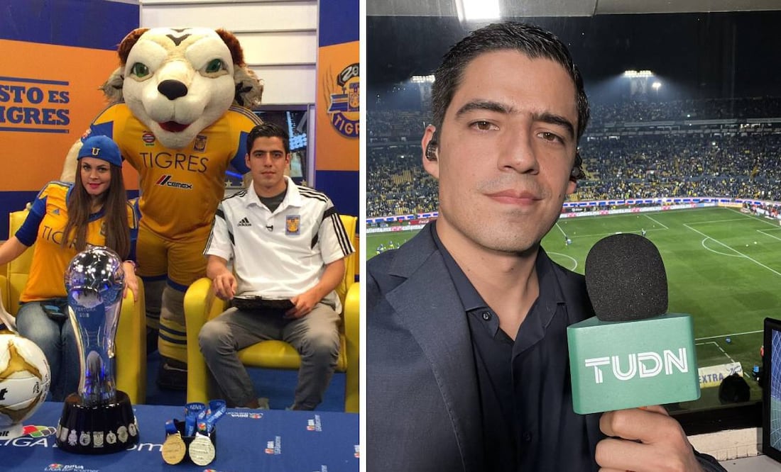 Andrés Vaca era aficionado de Tigres, pero cambió ese fanatismo por el América. Foto: Especial