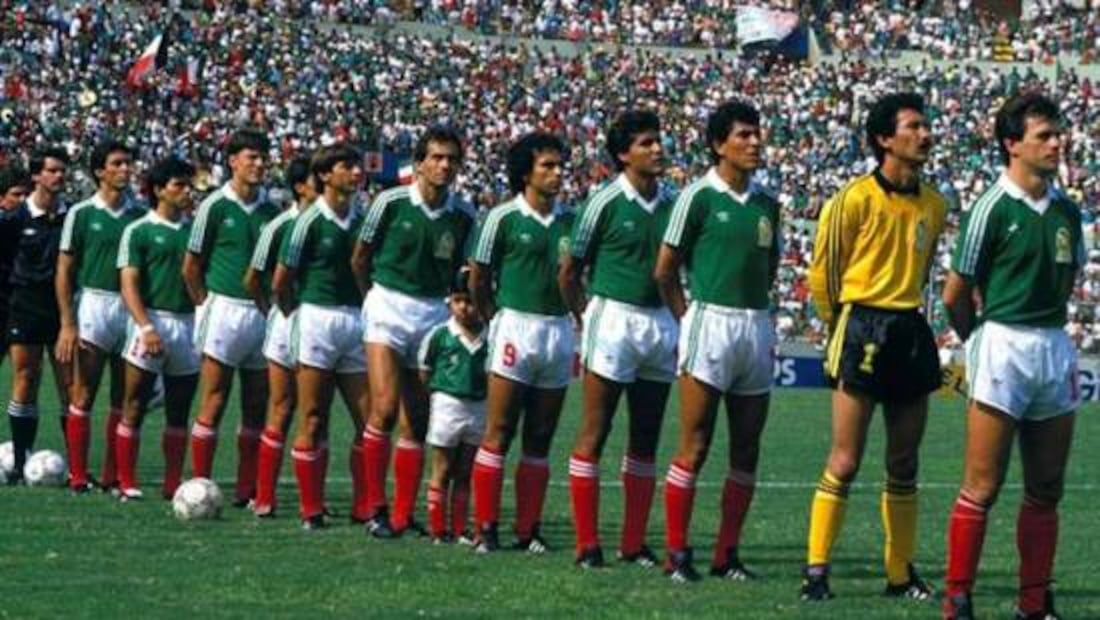 La Selección Nacional que participó en el Mundial de México 86. Foto: Archivo