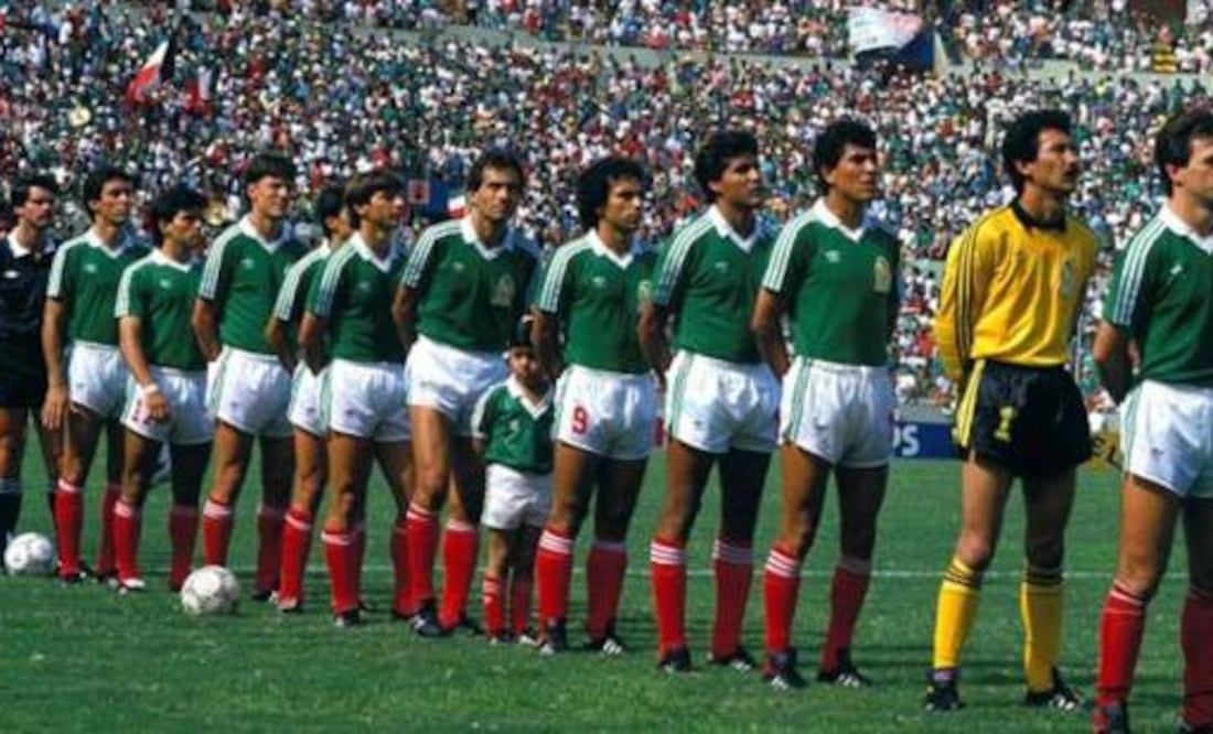 La Selección Nacional que participó en el Mundial de México 86. Foto: Archivo