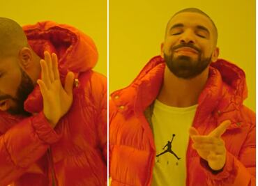 Este es el origen del famoso meme de Drake… ¿lo recuerdas?