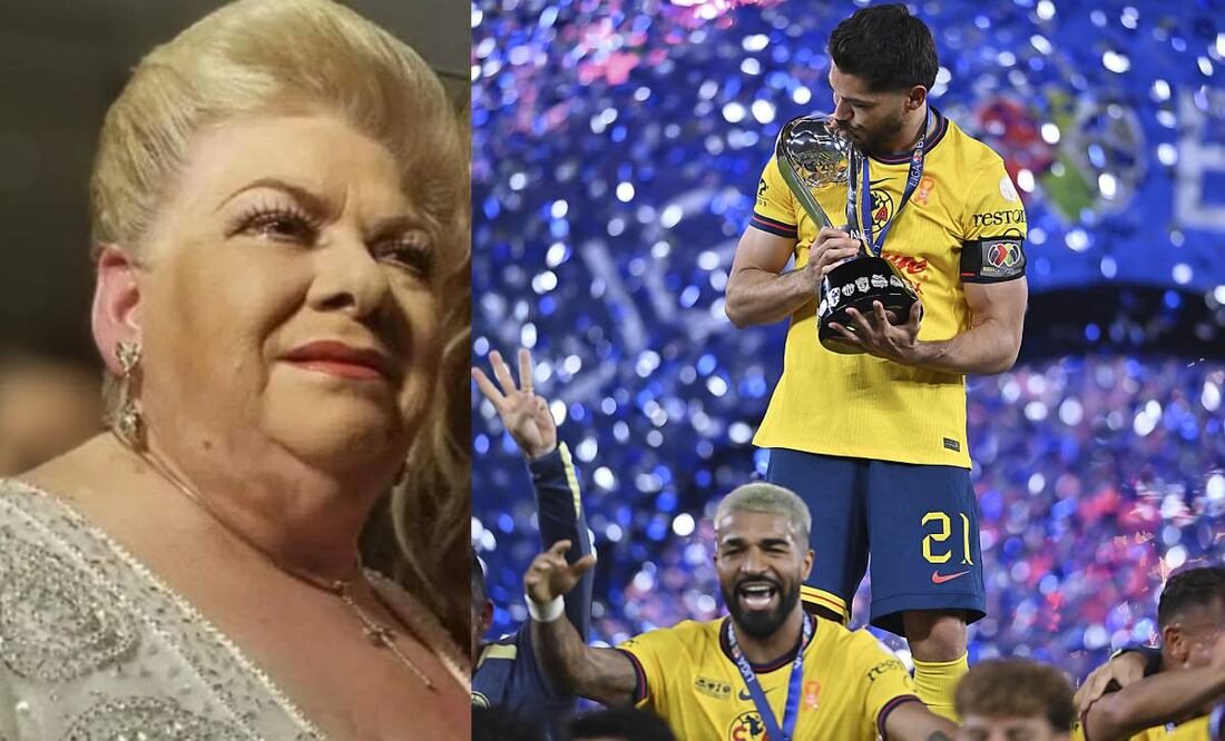 La cantante eligió a las Águilas del América por encima de Chivas. Foto: Especial.