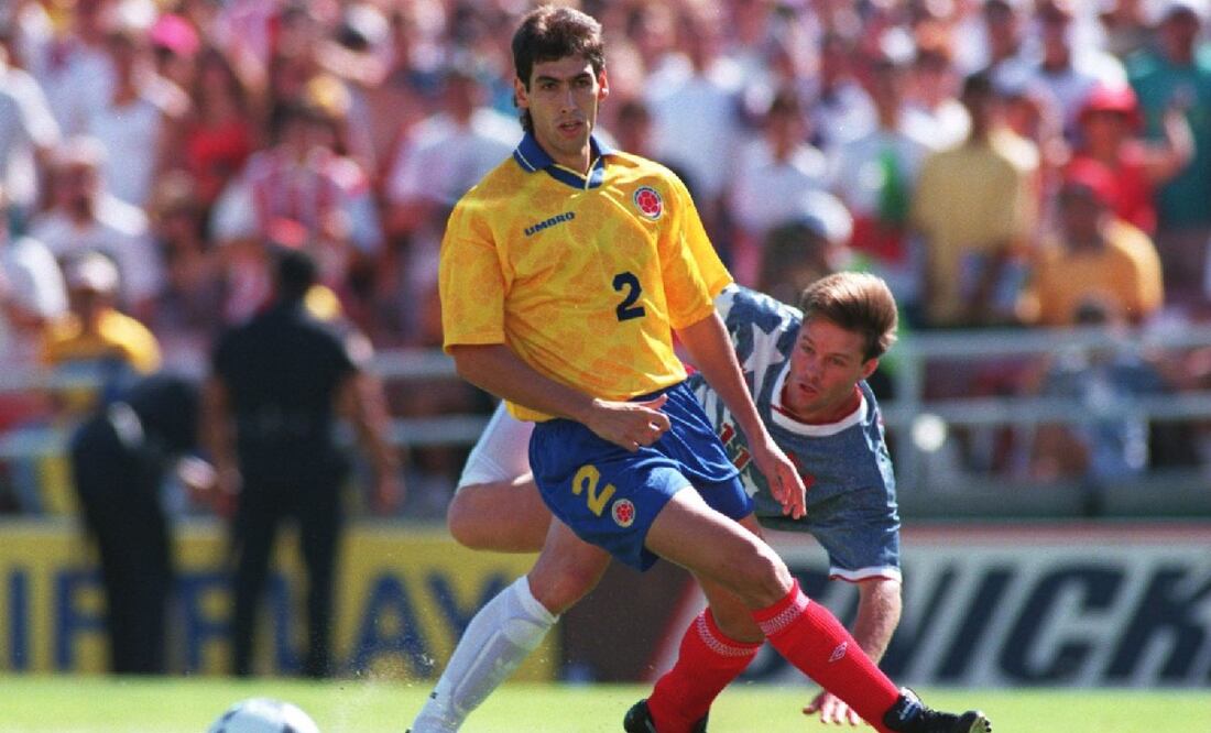 Andrés Escobar con la Selección colombiana Foto: Especial
