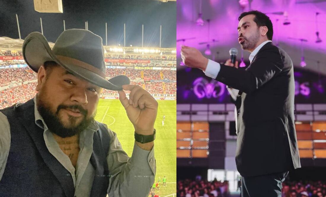 Jorge Máynez cayó en una broma por la supuesta desaparición del Chuyón Hernández en el evento de Movimiento Ciudadano en Nuevo León. Foto: Especial