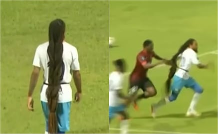 Aidan, el futbolista con el cabello más largo del mundo, provocó dos expulsiones