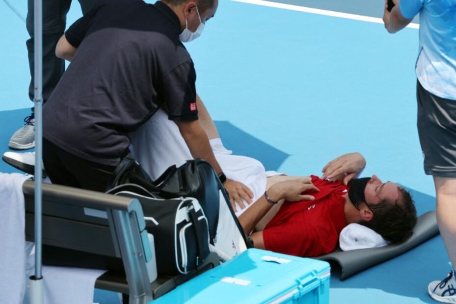 Tokio 2020: “Puedo acabar el partido, pero también puedo morirme”, se queja atleta ruso