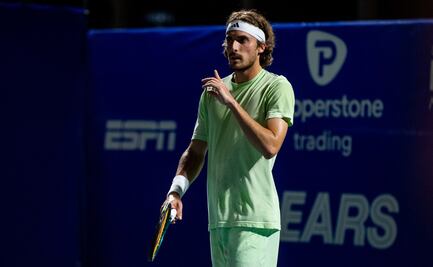 Stefanos Tsitsipas ayudará a Acapulco con mil dólares por cada 'ace' en el Abierto Mexicano de Tenis