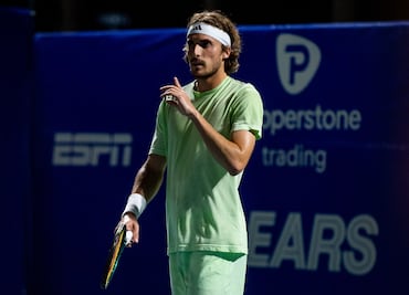 Stefanos Tsitsipas ayudará a Acapulco con mil dólares por cada 'ace' en el Abierto Mexicano de Tenis
